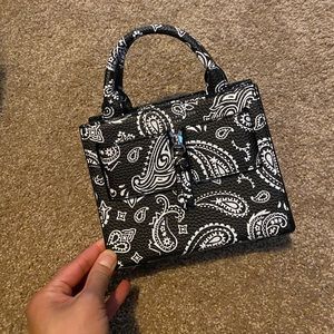Brandon Blackwood Kuei bag - black bandana